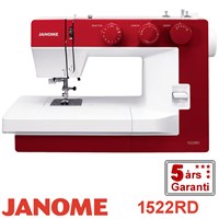 Janome 1522RD Rød symaskine